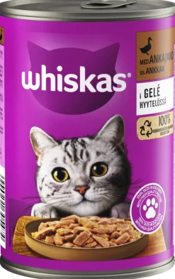 WHISKAS TÖLKKI ANKKAA HYYTELÖSSÄ 400 G