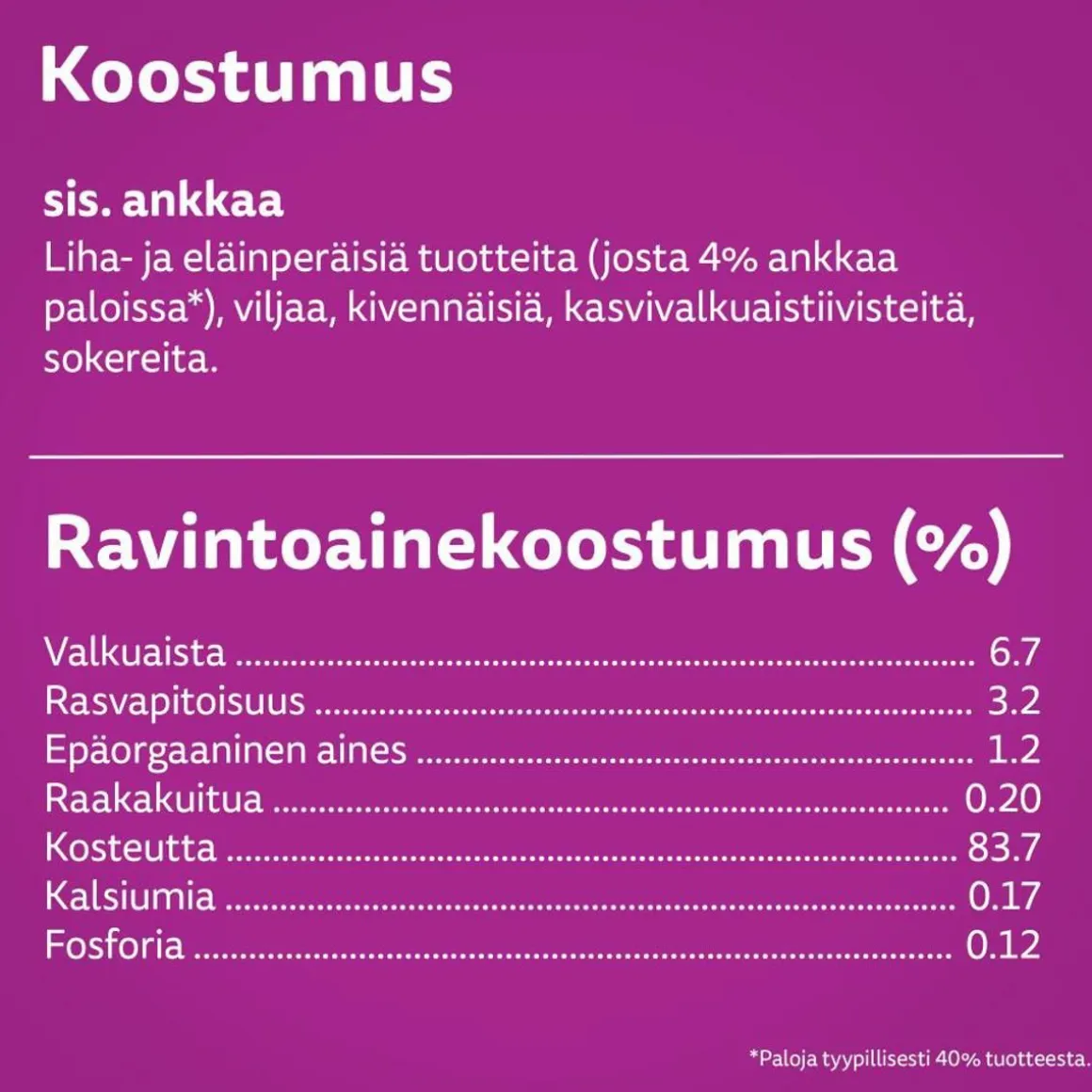 WHISKAS TÖLKKI ANKKAA HYYTELÖSSÄ 400 G