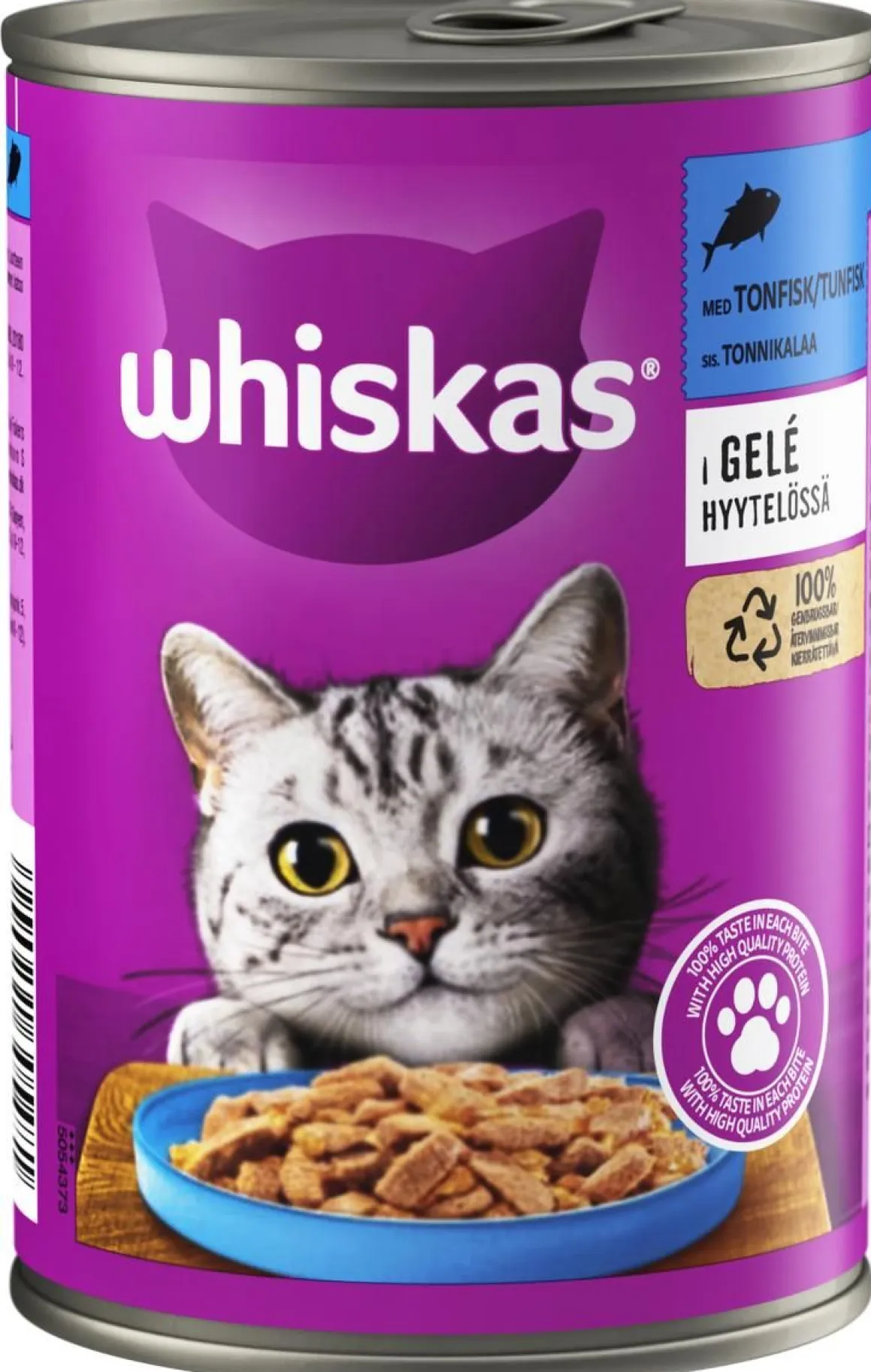 WHISKAS TÖLKKI TONNIKALAA HYYTELÖSSÄ 400 G