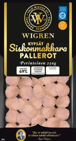 WIGREN SISKONMAKKARA PALLERO KYPSÄ 250 G