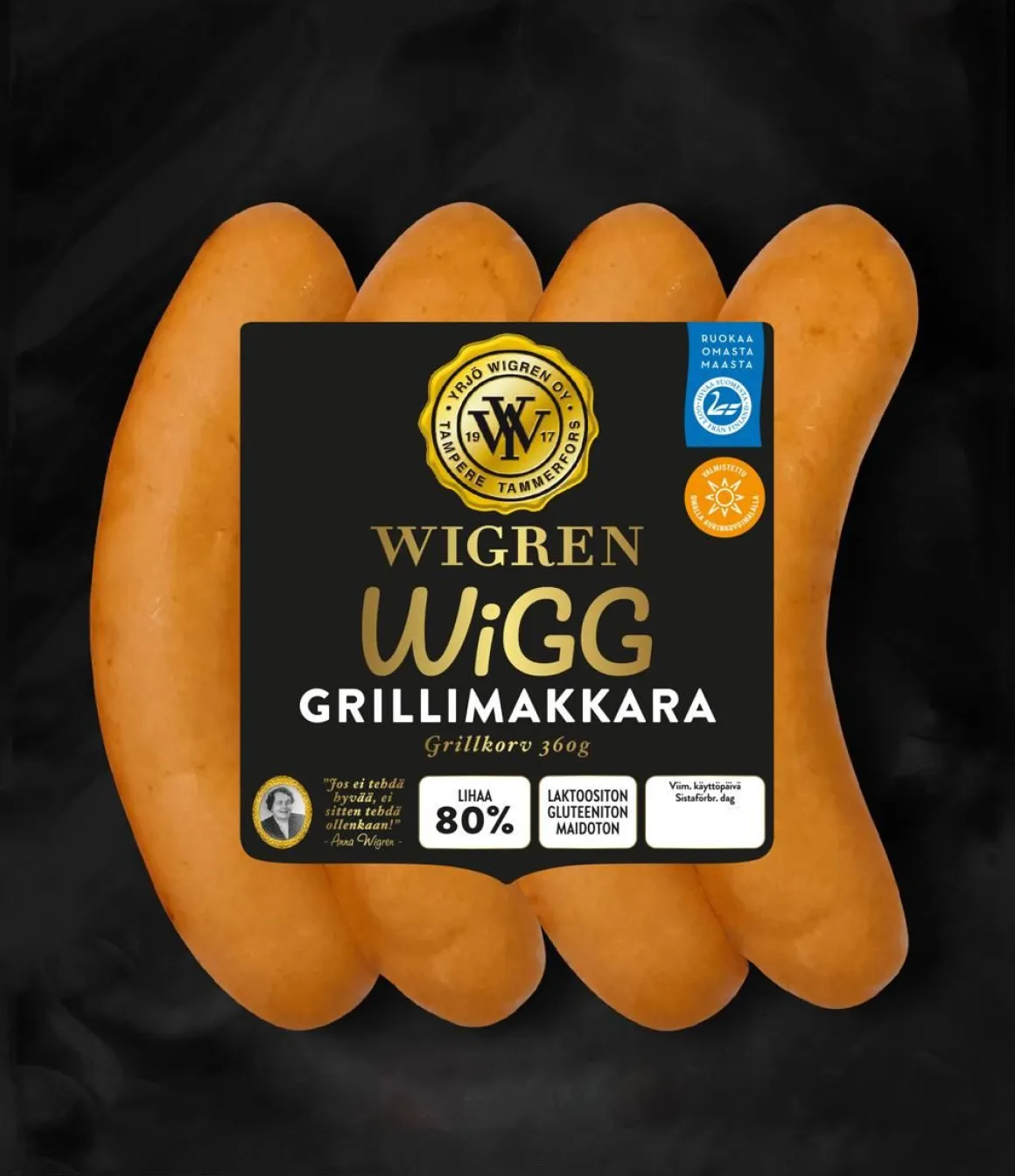 WIGREN WIGG GRILLIMAKKARA 360 G