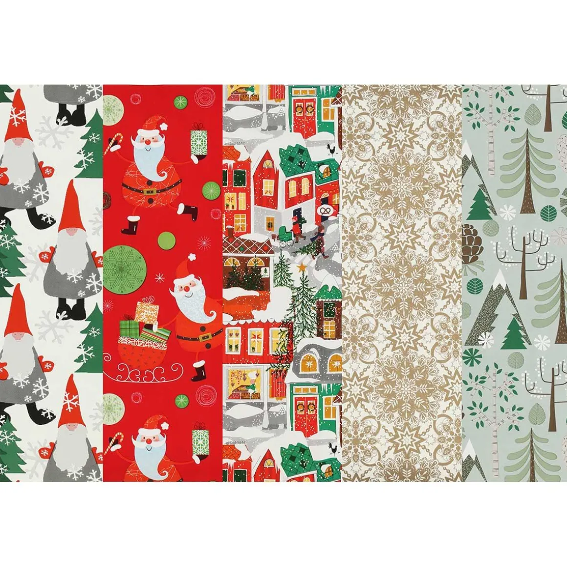 WINTERIA JOULUPAPERI 70 CM X 10 M LAJITELMA
