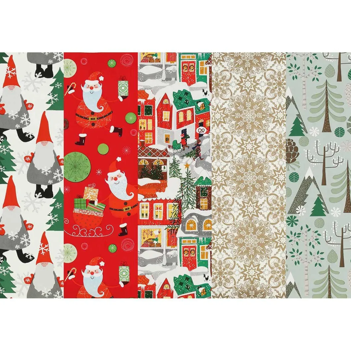WINTERIA JOULUPAPERI 70 CM X 10 M LAJITELMA
