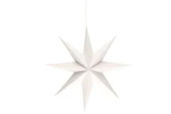 WINTERIA PAPERITÄHTI 8 SAKARAINEN 70 CM VALKOINEN