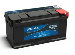 WOIMA VAPAA-AJAN AKKU 100AH 353X175X190 -/+ 840A