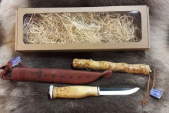 WOOD JEWEL LAHJAPAKKAUS SARVIHATTUPUUKKO JA MAKKARATIKKU