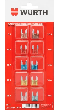 WÜRTH SULAKESARJA MINI 10KPL