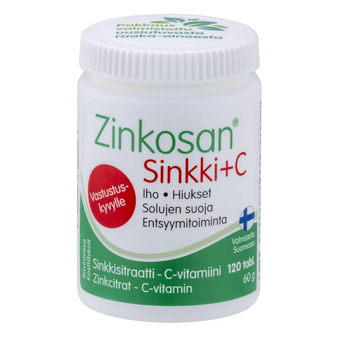 ZINKOSAN SINKKI + C 120 KPL